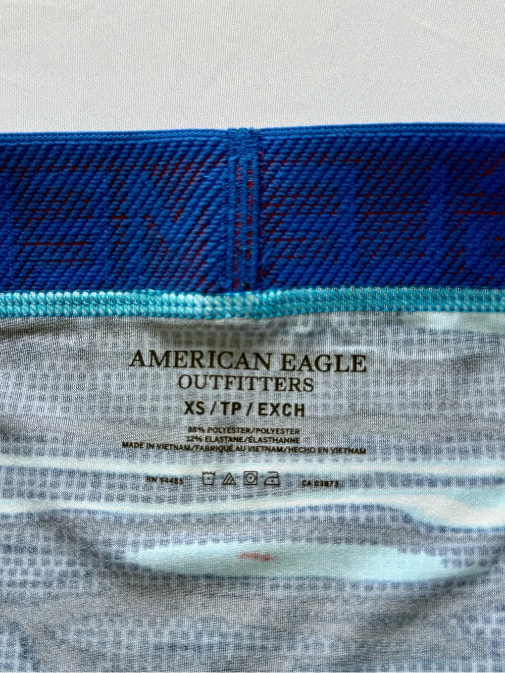 2 for 1! American Eagle Outfitters Blue & Red Striped Men's Boxer Briefs